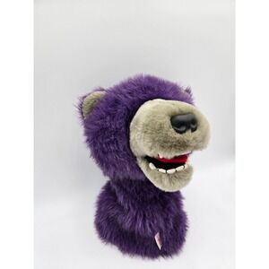 Daphne's Headcover Golf Club Purple Grizzly Bear Plush Animal Driver Wood Cover